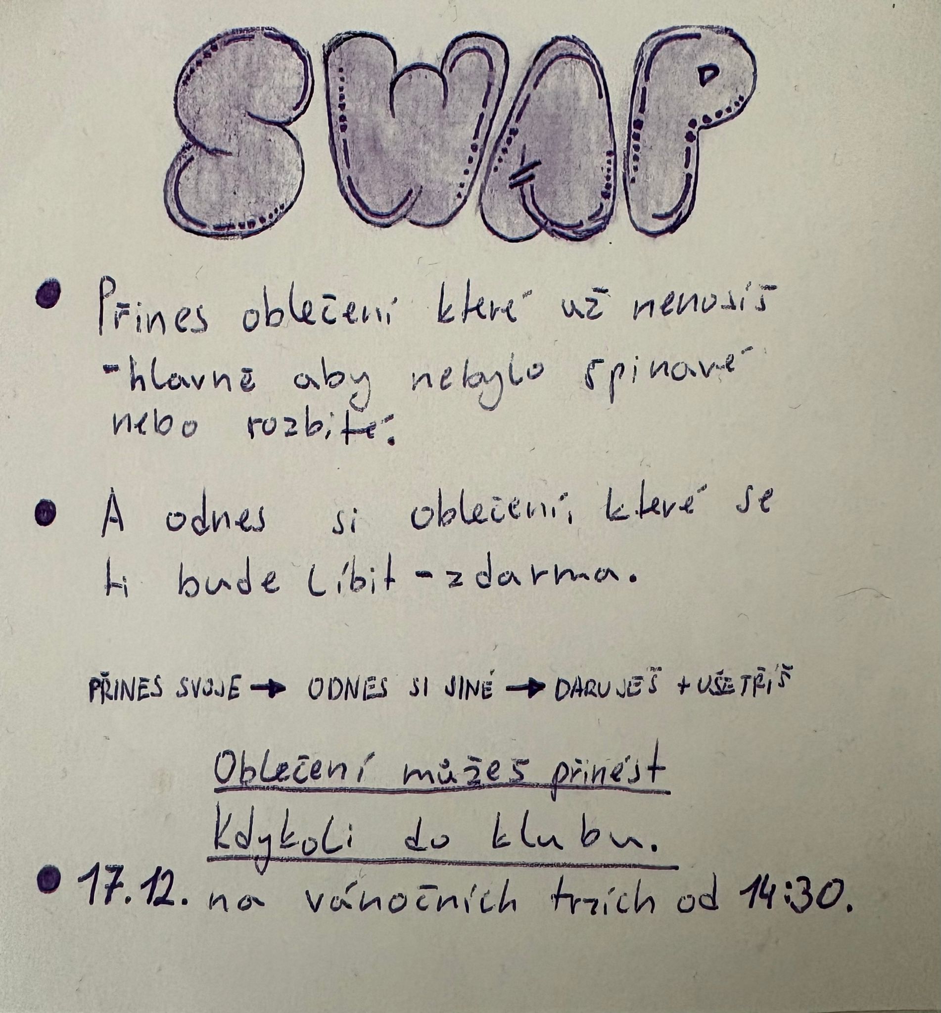 Veseloškolský SWAP 